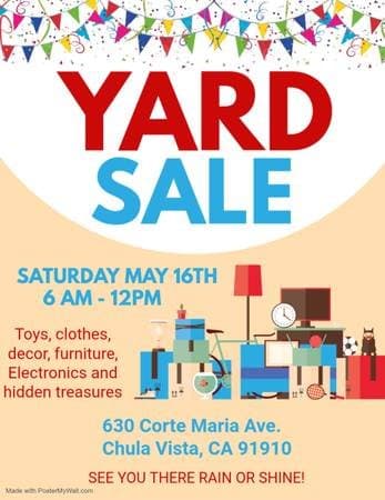 Church Yard Sale