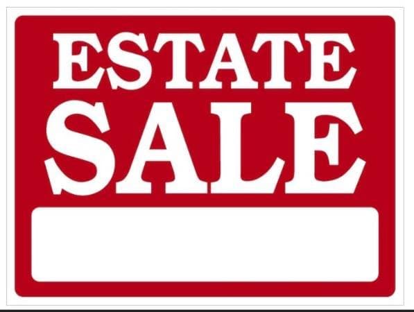 Estate cleanout sale!