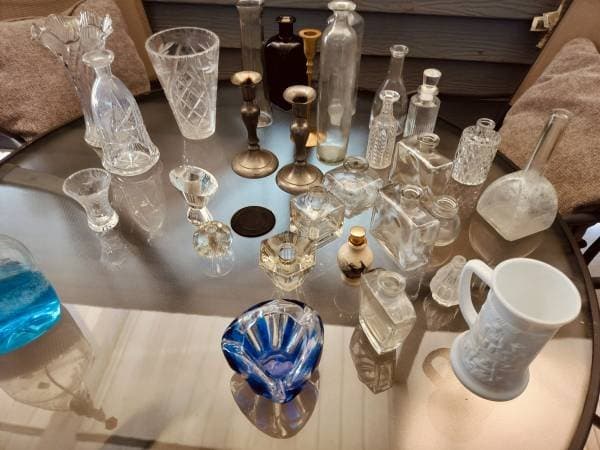 Garage Sale - Home Goods, Furniture, Glassware and Vases
